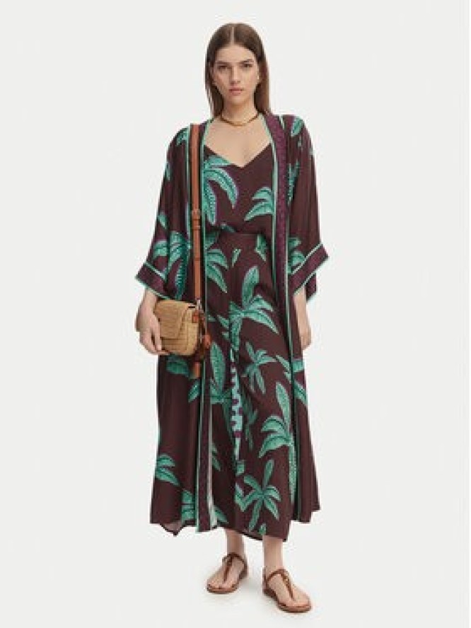 LOLA CASADEMUNT Spodnie materiałowe LS2614055 Brązowy Relaxed Fit