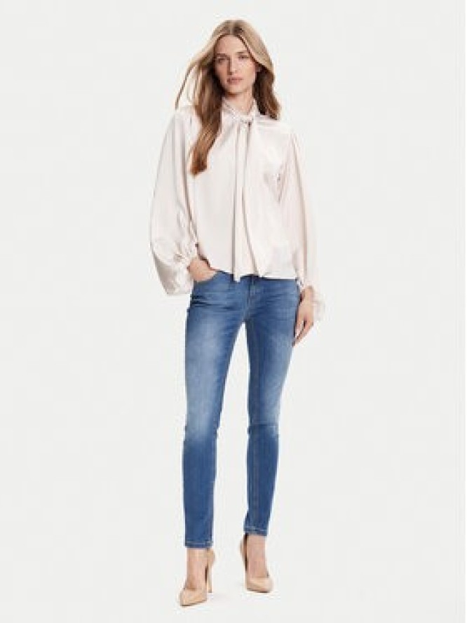 Rinascimento Bluzka CFC0126202003 Biały Loose Fit