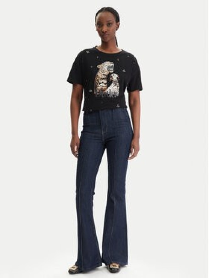 Liu Jo T-Shirt WA6331 JS904 Czarny Regular Fit