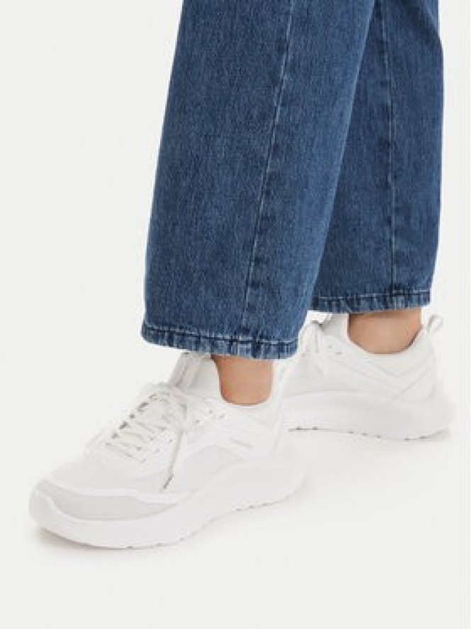 Calvin Klein Sneakersy Light Eva Run Sock Mesh HW0HW03023 Biały