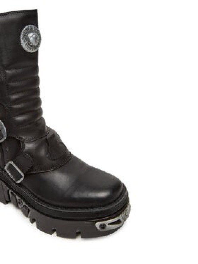 NEW ROCK Botki M-WALL373N-C1 Czarny