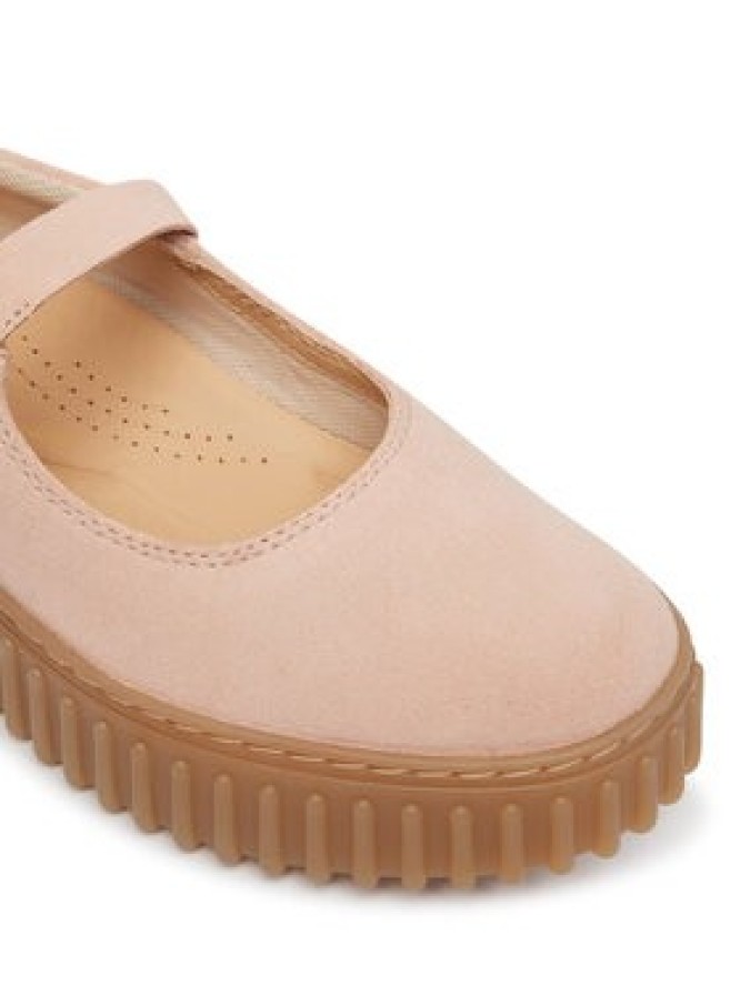 Clarks Półbuty Torhill Jane 26186306 Różowy