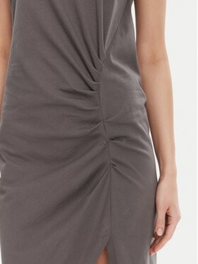 PINKO Sukienka codzienna 104614 A2HE Szary Regular Fit