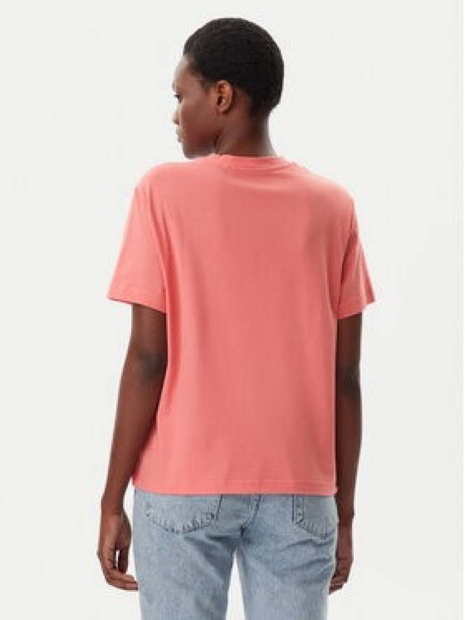 Mustang T-Shirt Floris 1016145 Koralowy Relaxed Fit