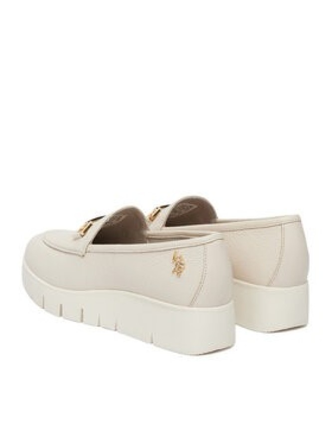 U.S. Polo Assn. Półbuty EO-NOVA001W/6L1 Écru
