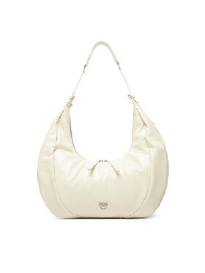 PINKO Torebka Slouchy Hobo Big PE 25 PLTT 104295 A26J Écru