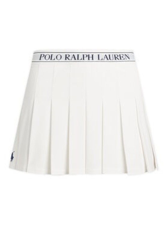 Polo Ralph Lauren Spódnica plisowana 211965112001 Biały Regular Fit