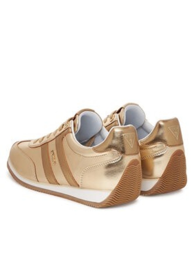 Guess Sneakersy FLTSAP LEM12 Złoty