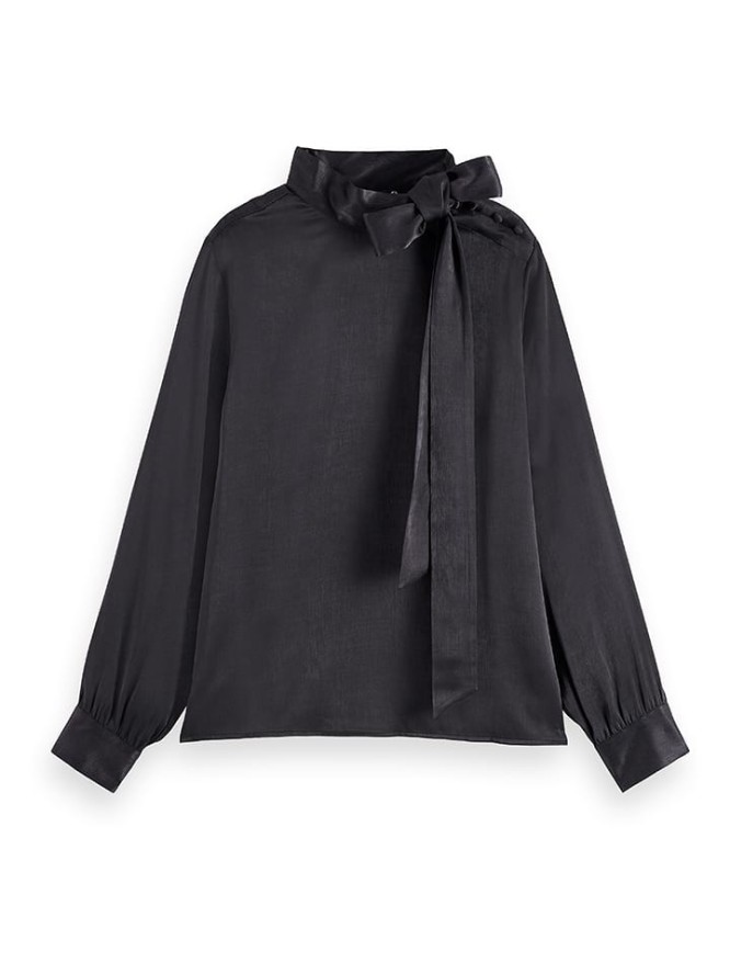 Scotch & Soda Bluzka w kolorze czarnym rozmiar: 40