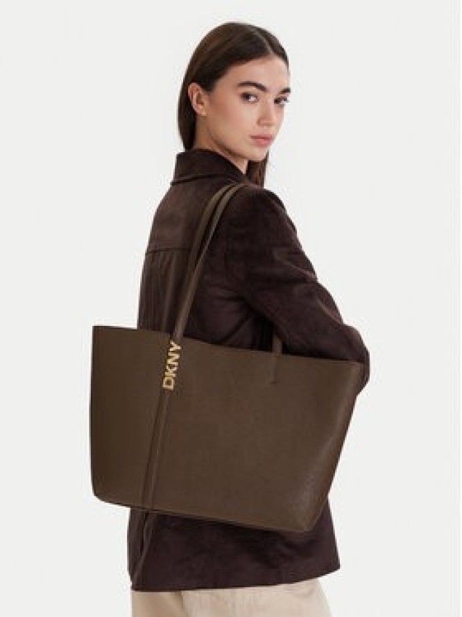DKNY Torebka R52AKG54 Brązowy