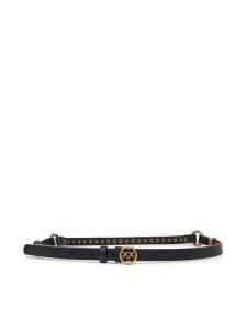 PINKO Pasek Damski Studs Belt H 1,2 AI 25-26 105872 A0F1 Czarny