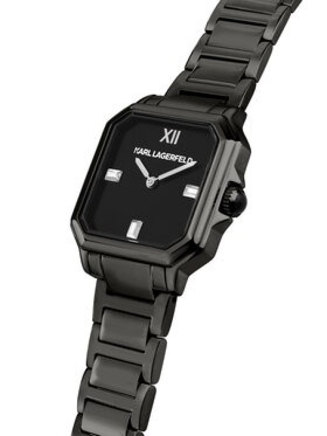 KARL LAGERFELD Zegarek R0553102504 Czarny