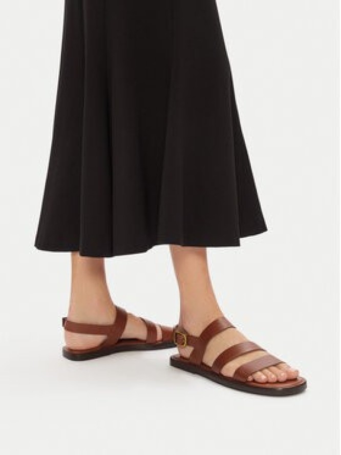 Gino Rossi Sandały ALMA-118077 Brązowy