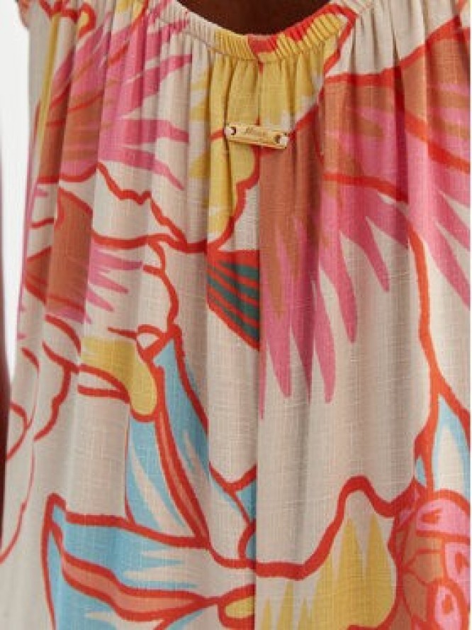 Maaji Sukienka letnia Japanese Summer Lily PT1930CLD003 Kolorowy Relaxed Fit