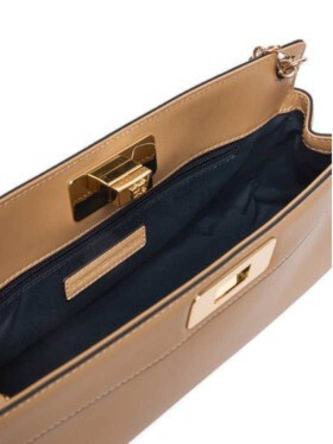 Tommy Hilfiger Torebka Th Modern Clutch AW0AW18727 Brązowy jasny