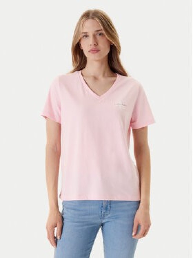 Calvin Klein Jeans Komplet t-shirtów LV047C906G Różowy Regular Fit