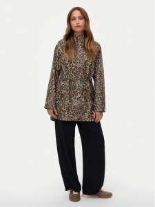 Vero Moda Kurtka przeciwdeszczowa Malou 10330969 Brązowy Regular Fit