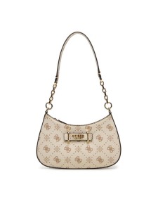 Guess Torebka Carrie Logo HWGP98 98180 Écru