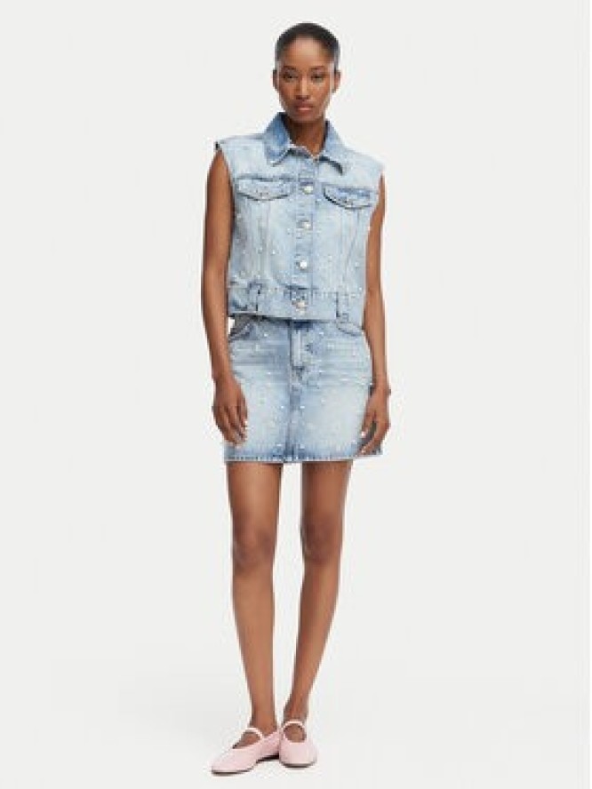 ONLY Kamizelka Onur 15366346 Niebieski Regular Fit