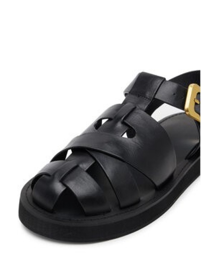 Gino Rossi Sandały LOCK-CS882-HM-01 Czarny