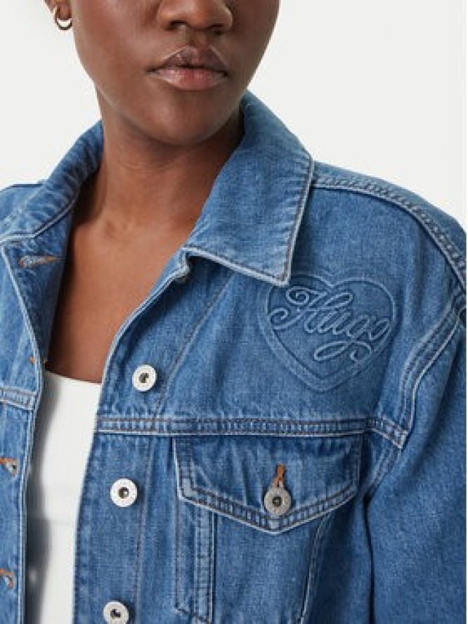 HUGO Kurtka jeansowa Galatea 50556970 Niebieski Regular Fit