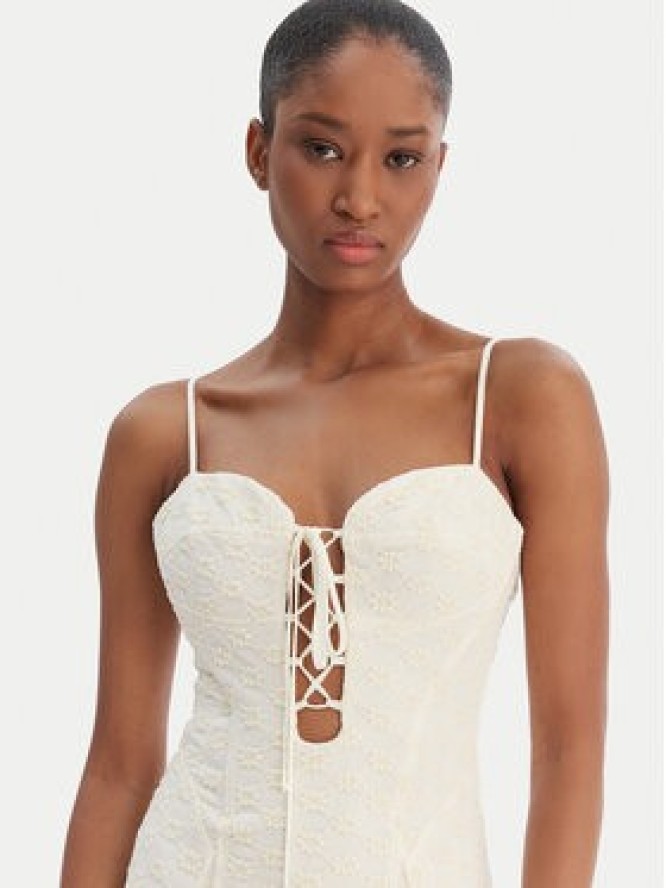 Bardot Sukienka koktajlowa Delaney 59928DB Beżowy Regular Fit