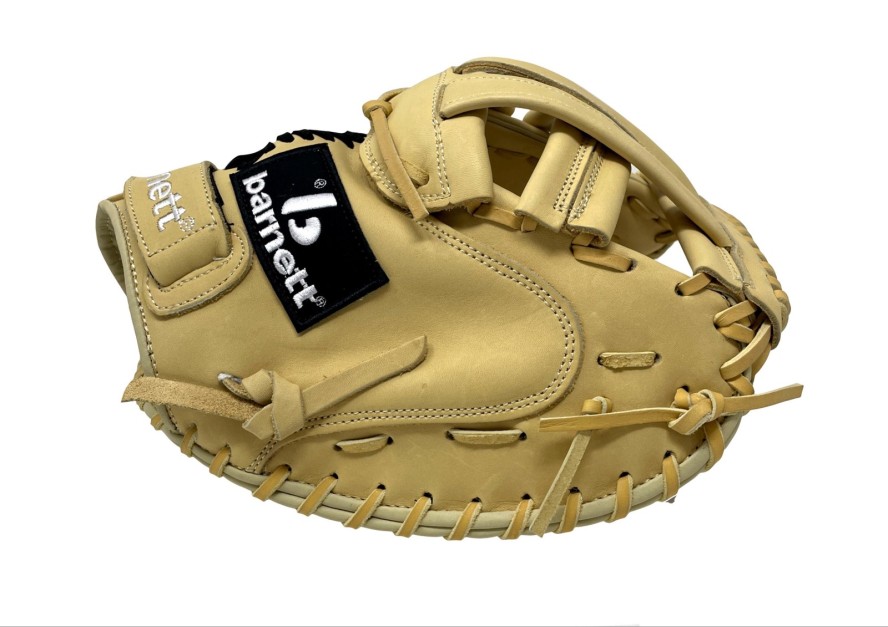 Rękawice baseballowe skórzane FL-201 REG beżowe, praworęczne