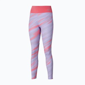 Legginsy do biegania damskie Mizuno 7/8 Printed