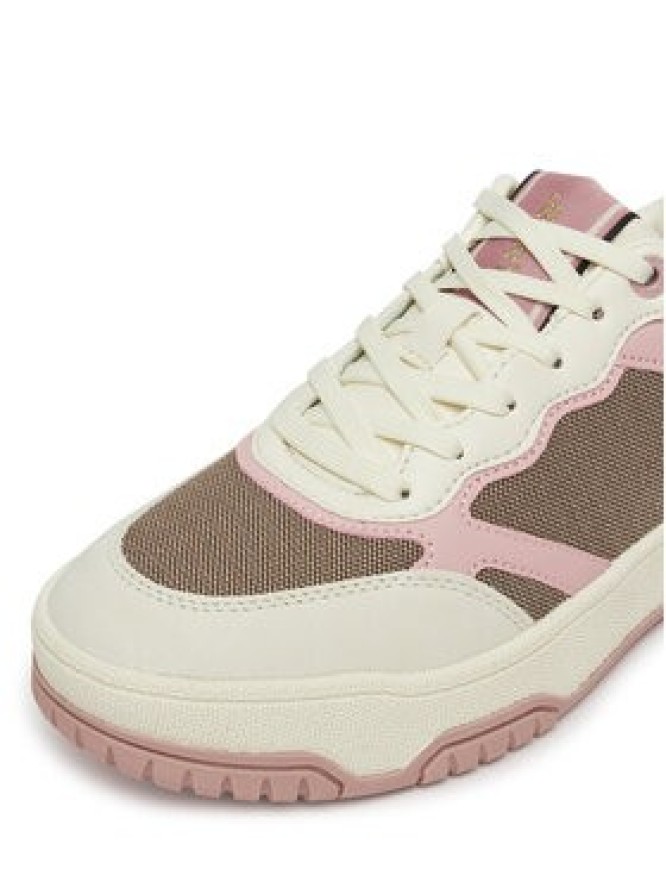 JENNY Sneakersy V12-939 Beżowy