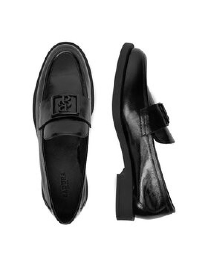 Badura Loafersy EO-ADELE-LT2674-6 Czarny