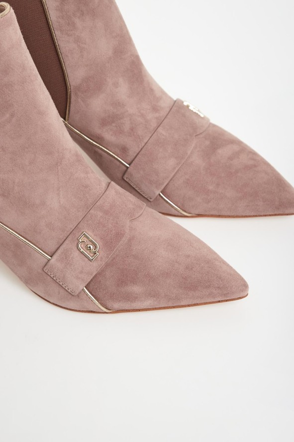 Botki damskie zamszowe LIU JO