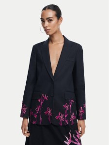 Desigual Marynarka 25SWEWX1 Czarny Regular Fit