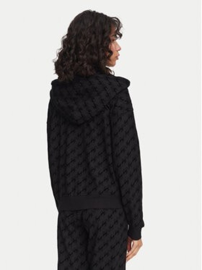 HUGO Bluza Flokky 50566669 Czarny Relaxed Fit