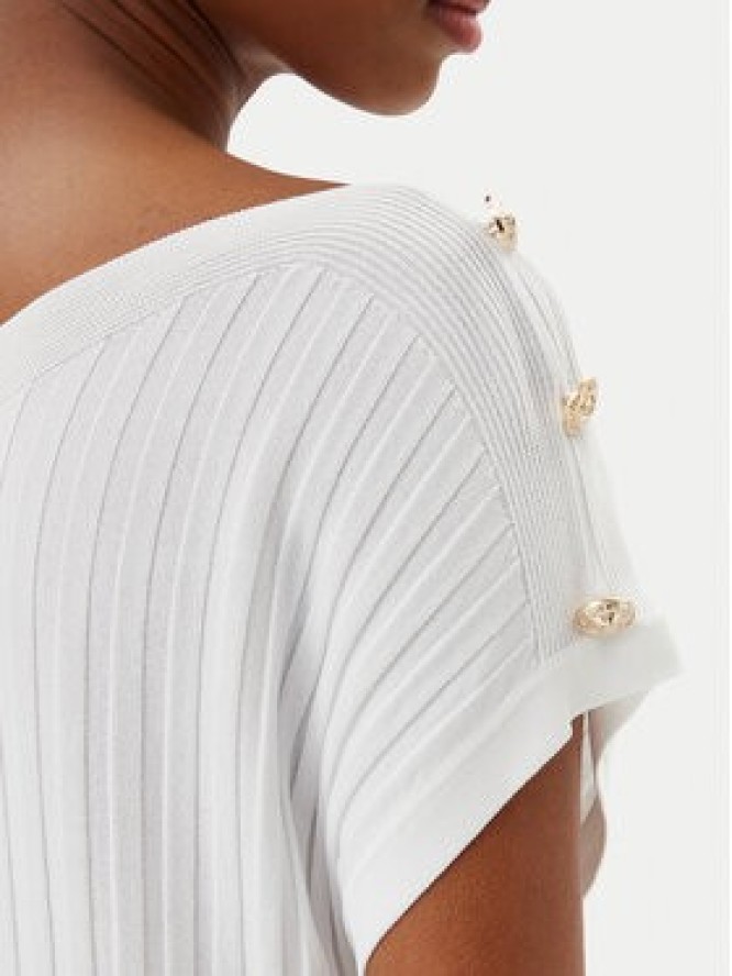 MET Bluzka M10 242MG Biały Regular Fit