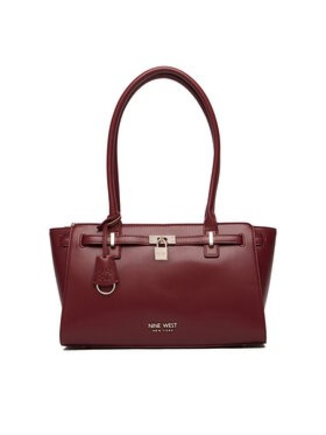 Nine West Torebka EO-GOLDEN FRAME-LDA9424 Bordowy