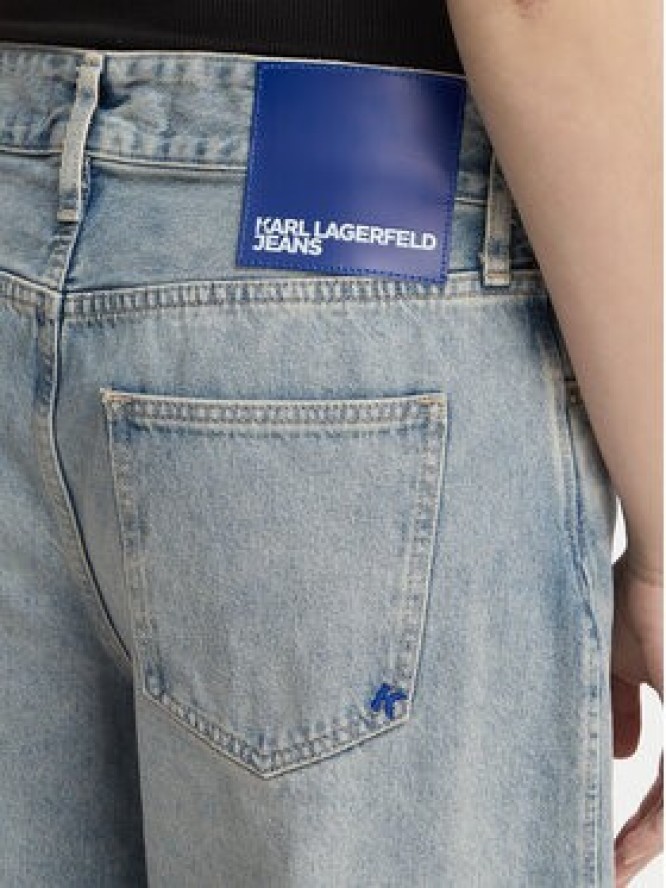 Karl Lagerfeld Jeans Jeansy B2W10087 Niebieski jasny Wide Leg