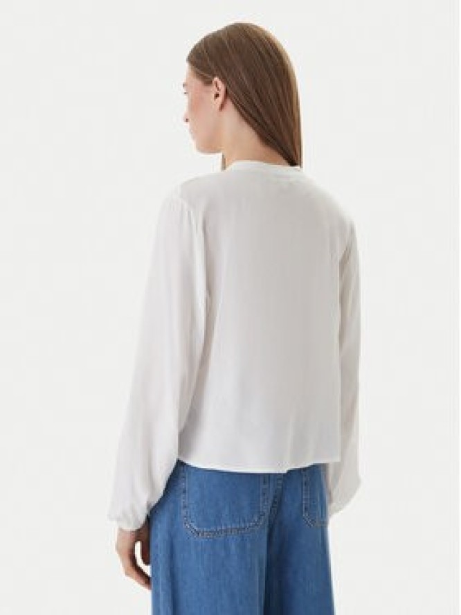 ONLY Bluzka Lennyo 15366732 Biały Regular Fit