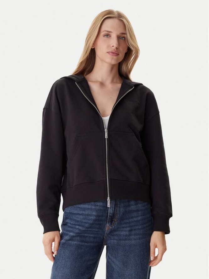 Calvin Klein Bluza LV044C211G Czarny Relaxed Fit