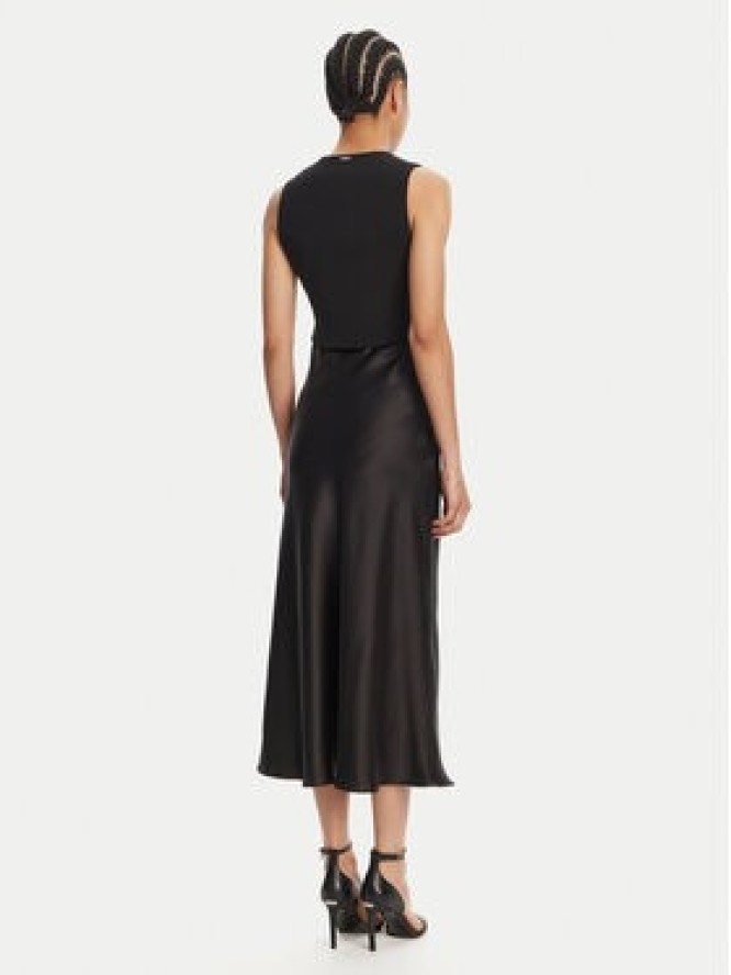 Liu Jo Sukienka koktajlowa WA5271 TS896 Czarny Regular Fit