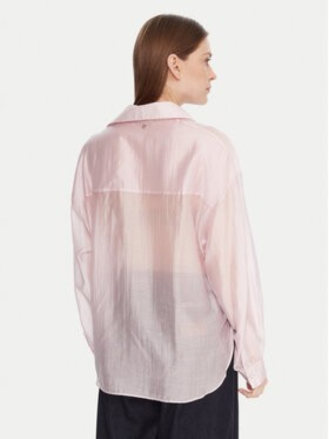 Rinascimento Koszula CFC0123656003 Różowy Relaxed Fit