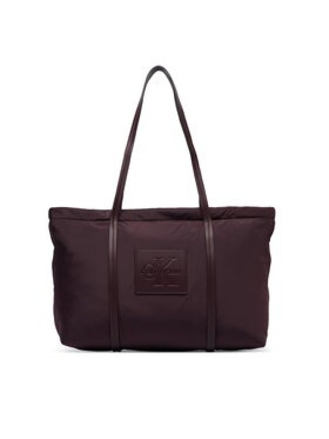 Calvin Klein Torebka Medium Tote LV04F3869G Bordowy