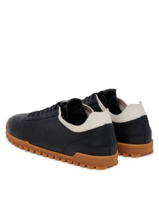 Calvin Klein Jeans Sneakersy Low Profile Runner Mg Lth Mix YW0YW01847 Czarny