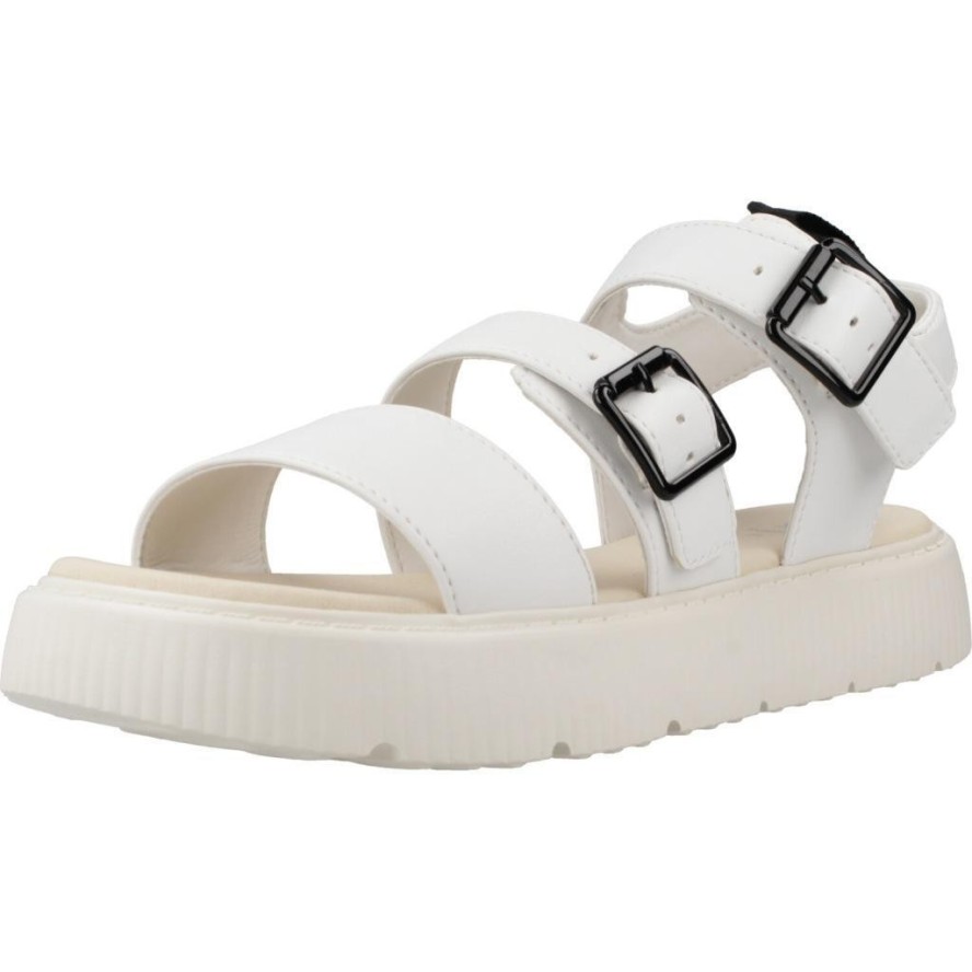 Sandały GEOX J SANDAL KODETTE GIR Biały