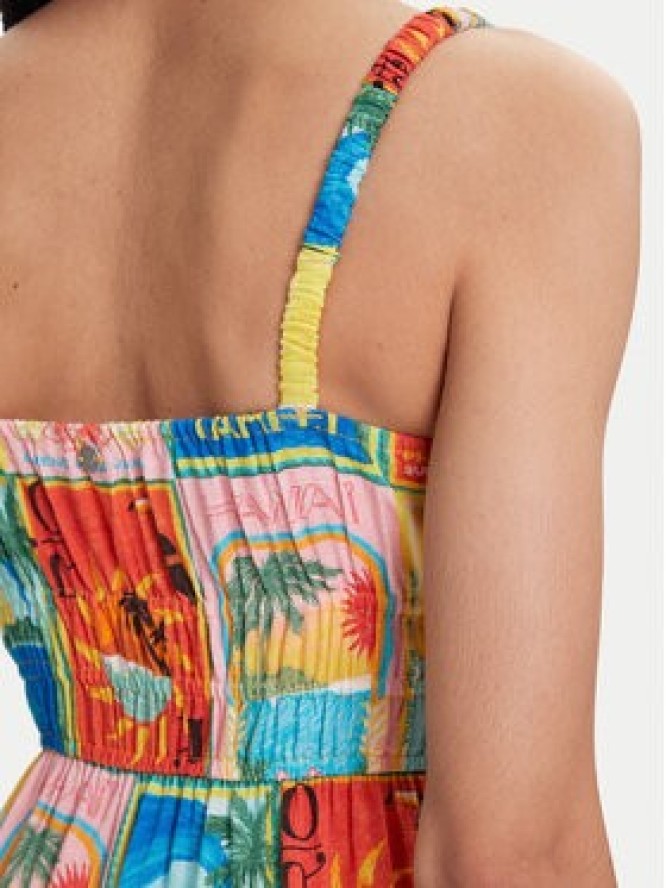 Roxy Sukienka letnia Atlas Sunshine ERJWD03892 Kolorowy Regular Fit