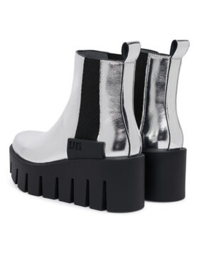 United Nude Botki Grip Chelsea LO V 1103214116 Srebrny