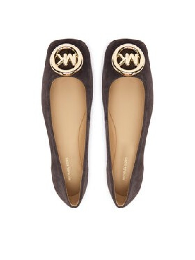 MICHAEL Michael Kors Baleriny Milan 40F5MLFP1S Brązowy