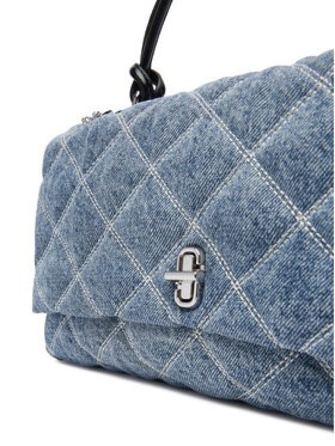 Marc Jacobs Torebka The Quilted Denim Dual Convertible 2P5HCR019H03 Niebieski