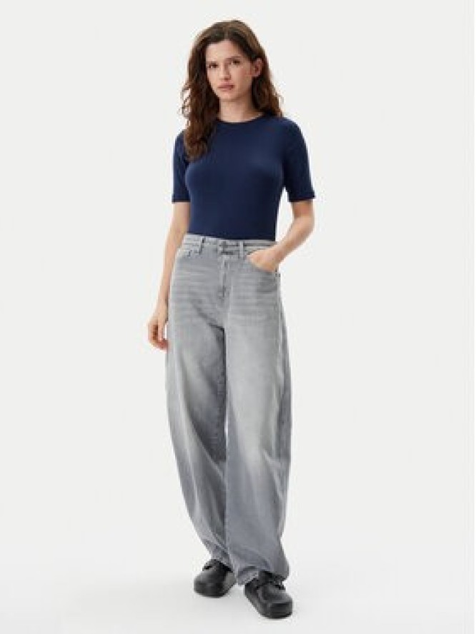 Gap T-Shirt 679172-02 Granatowy Stretch Fit