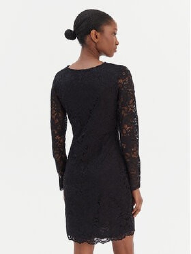 Morgan Sukienka koktajlowa 252-RENEE Czarny Slim Fit