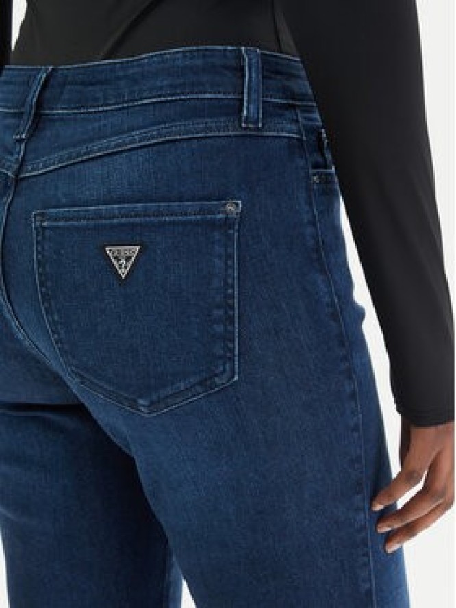 Guess Jeansy W6RAB4 D5QQ0 Granatowy